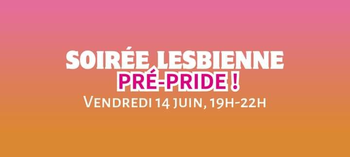 Soirée Lesbienne Pré-Pride