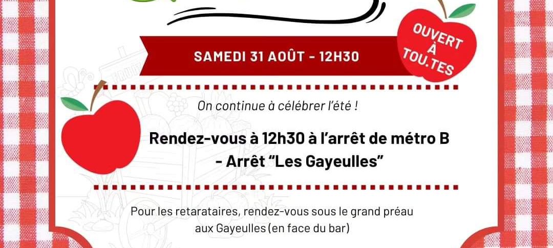 Pique nique organisé par Iskis