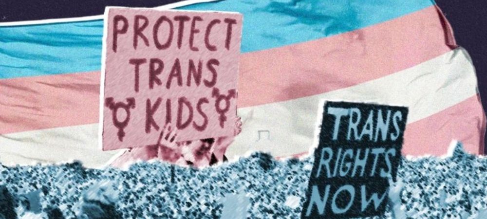 Rassemblement contre l'offensive anti-trans ✊🏳️‍⚧️