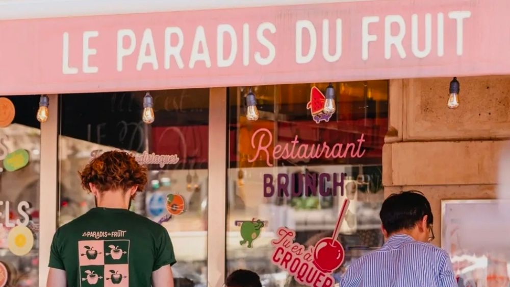 Sortie restau le paradis du fruit Confluence