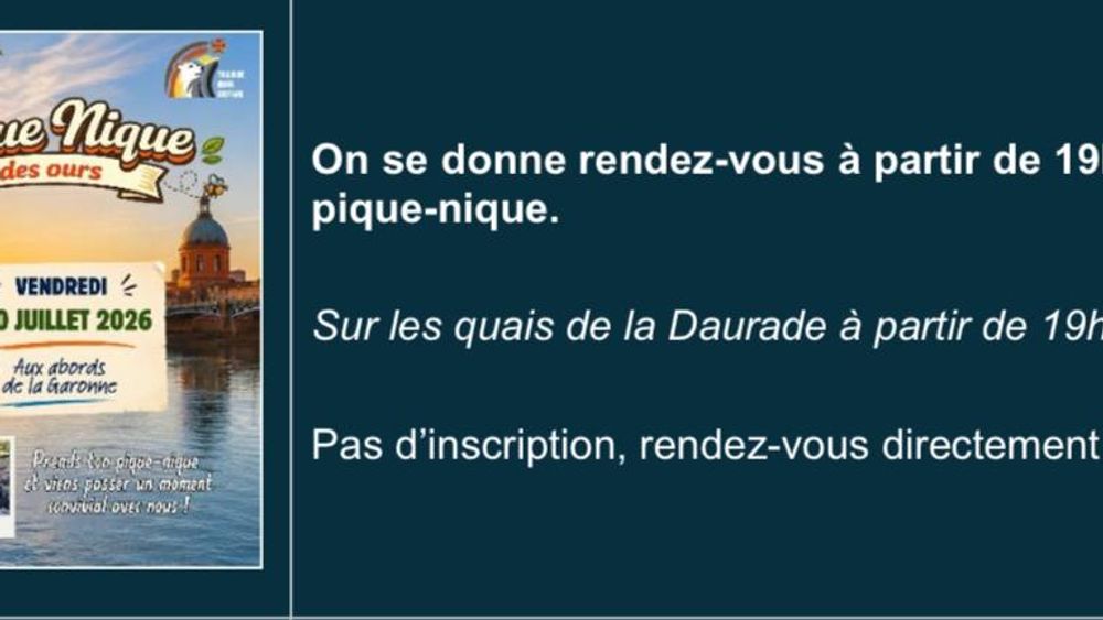 Pique-nique des ours