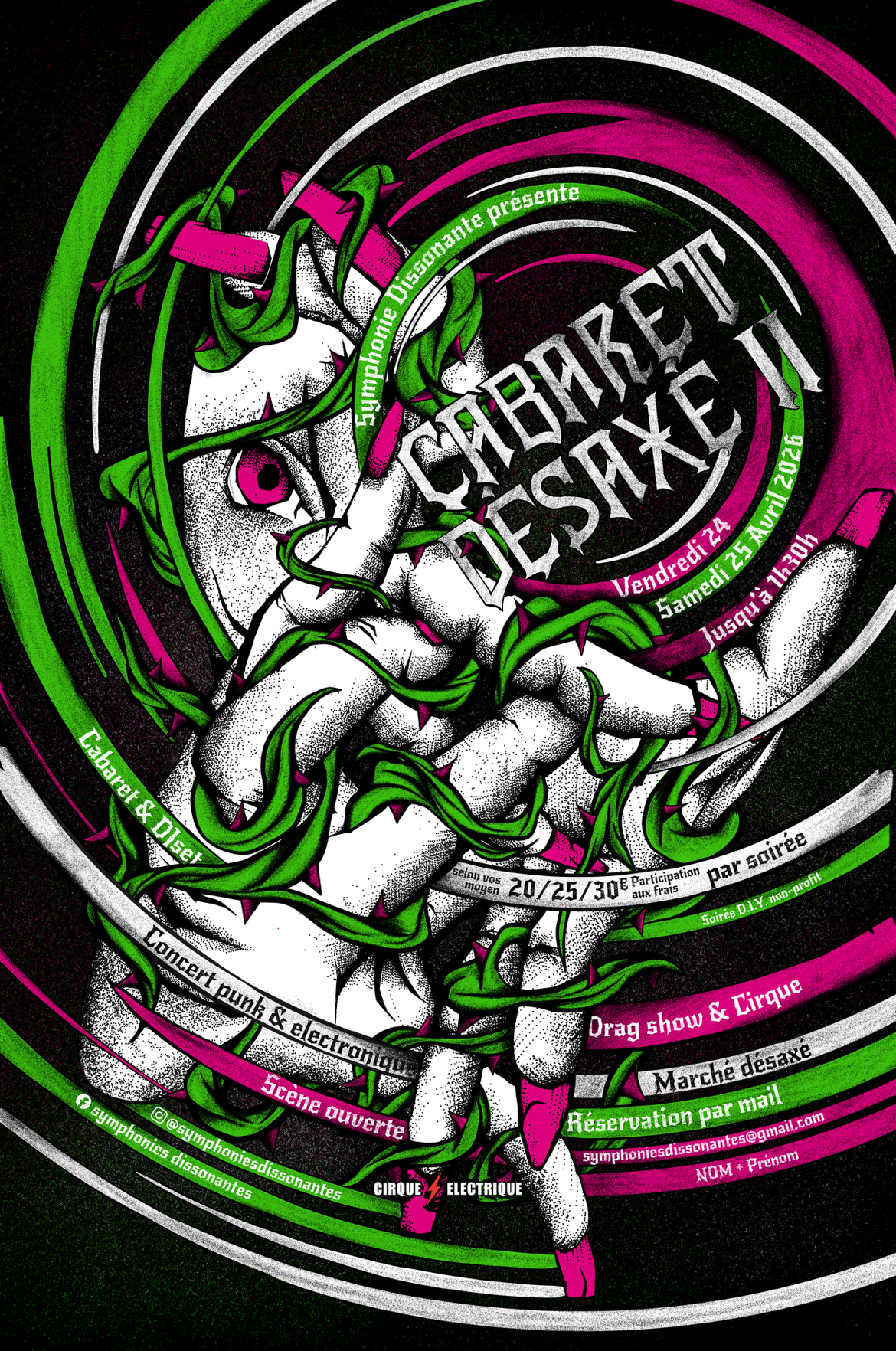 CABARET DÉSAXÉ - CIRQUE ELECTRIQUE