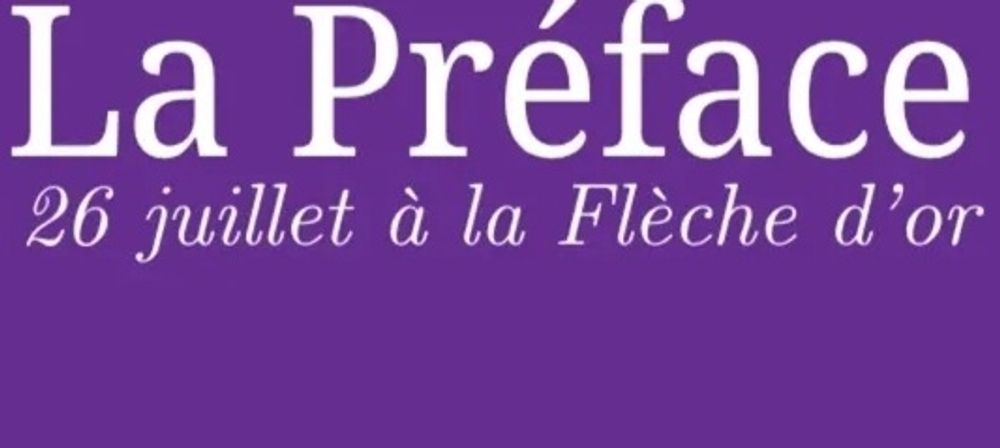 Flèche d'or - soirée de soutien au prix Gouincourt