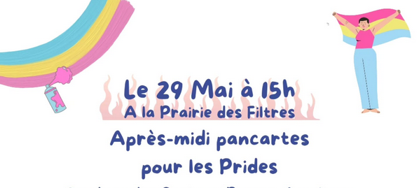 Après-midi pancartes bi & pan
