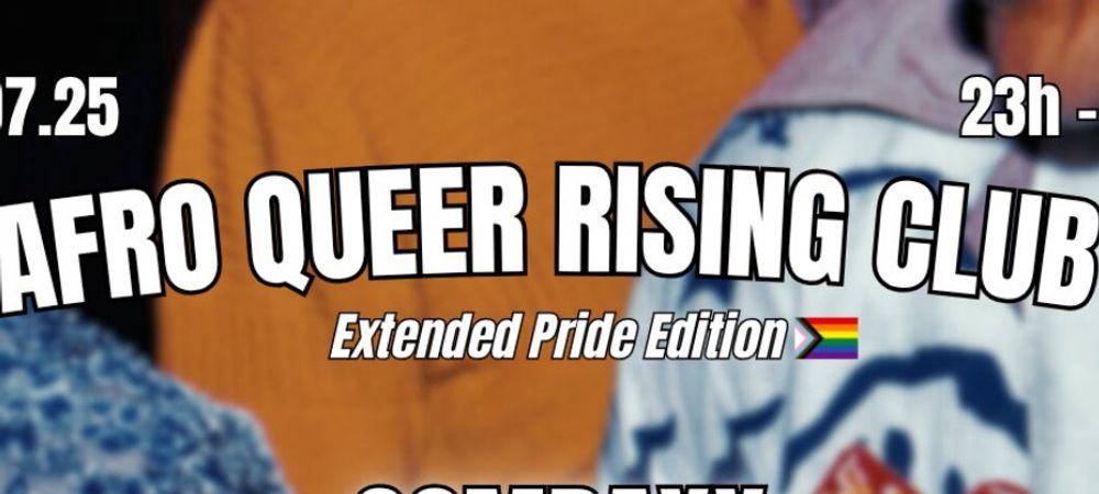 🪩 Afro Queer Rising Club - Extended Pride Edition 🏳️‍🌈🏳️‍⚧️