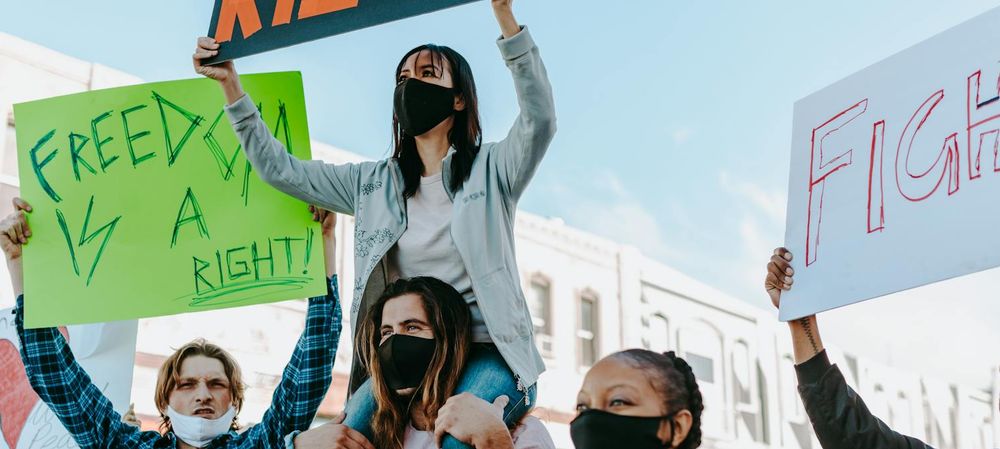 Manifestation pour les droits des femmes