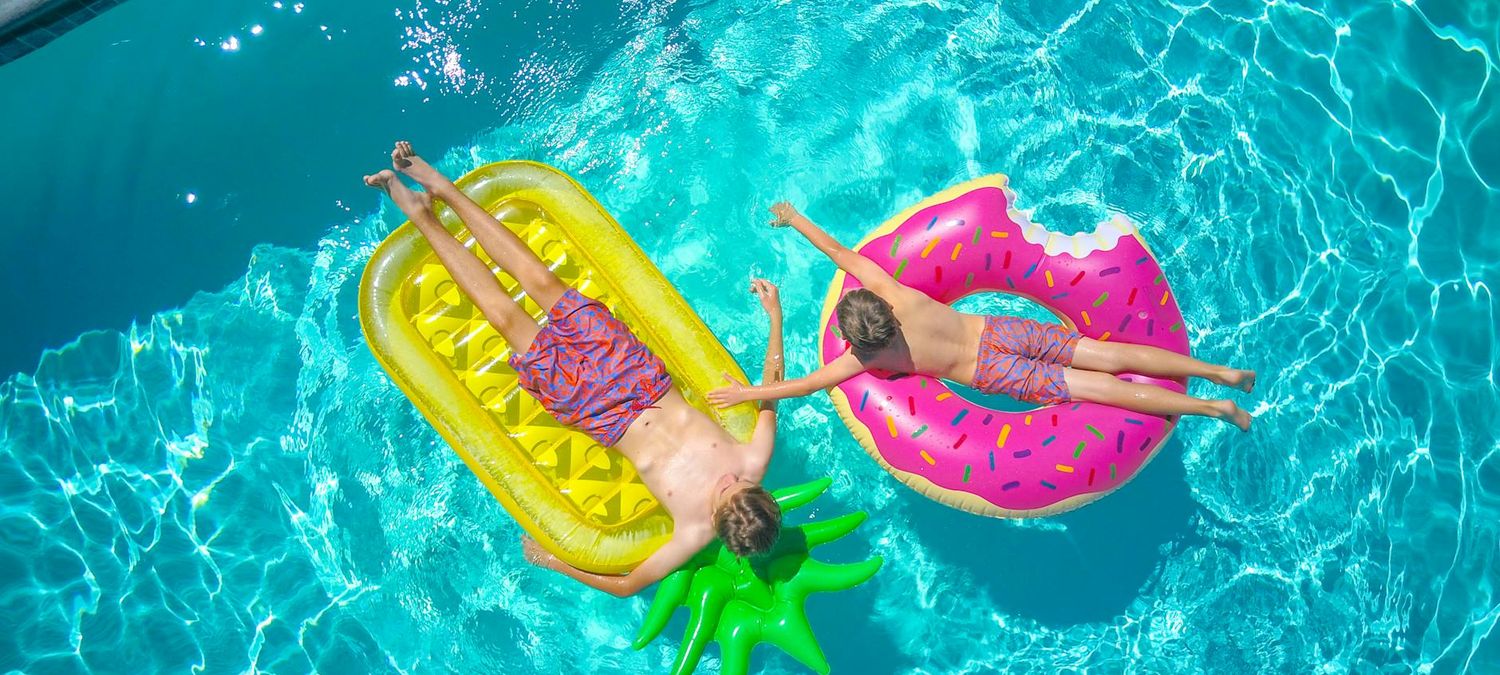 Piscine entre amis