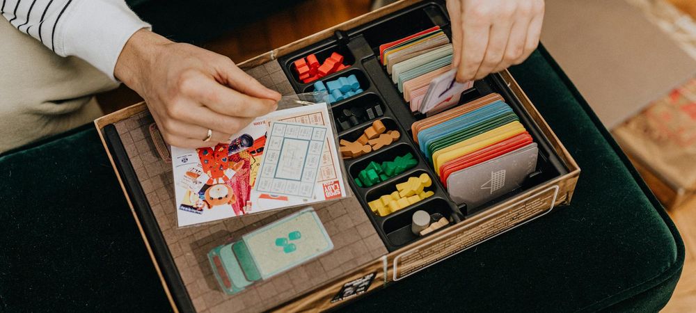 Goûter et jeux de société