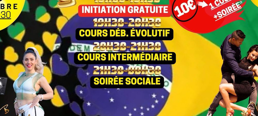 🌈BACHATA INITIATION GRATUITE💃💃🕺🕺