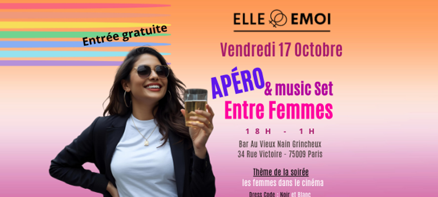 Apéro Elle Émoi - entre Femmes