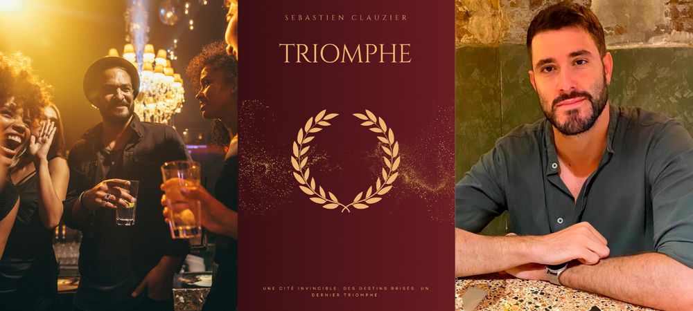 Présentation du roman Triomphe📚Suivie d’un verre🍷