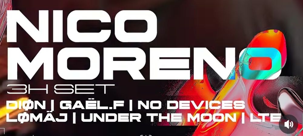 SOIRÉE TECHNO !!! NICO MORENO !!! 🔥🔥🔥