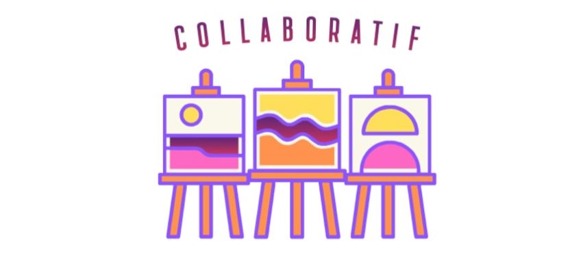 Atelier peinture collaboratif (Pour les femmes lesbiennes et bies (cis et trans) et les personnes non-binaires et intersexes sexisées)