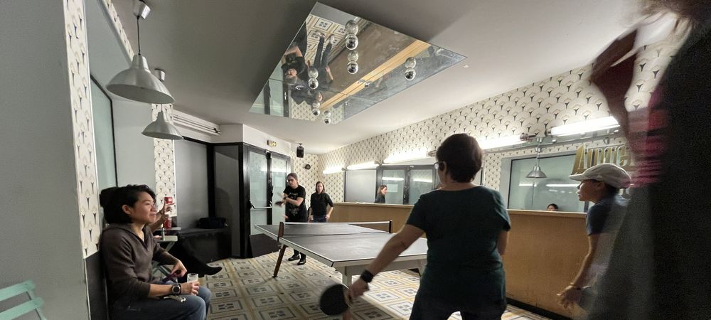 Ping pong au Gossima