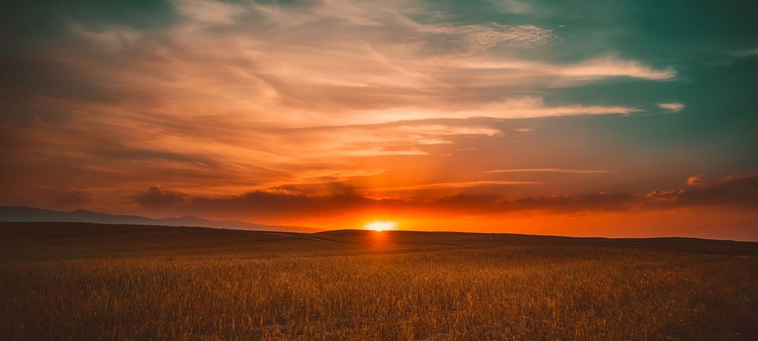 Coucher de soleil sur les quais