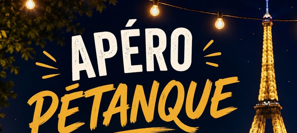Apéro pétanque quai de Seine
