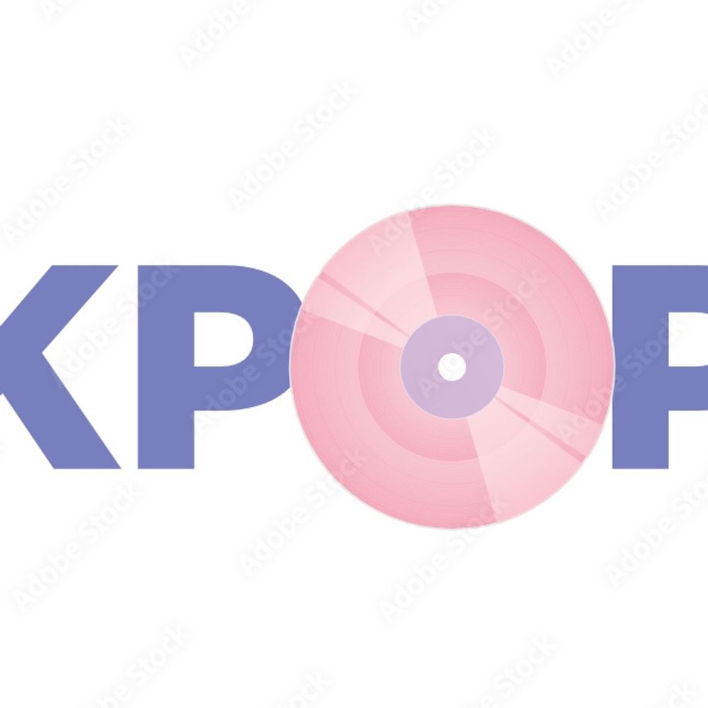 Bannière du groupe K-POP