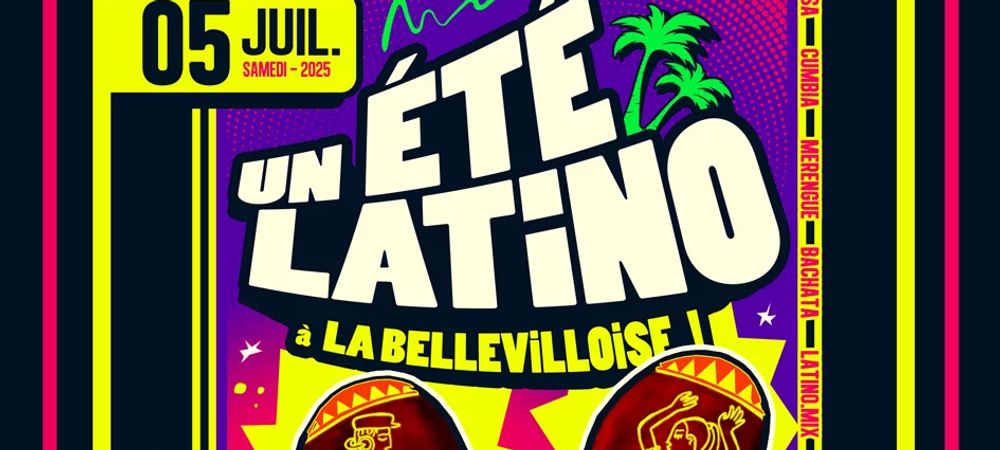 Soirée Latino à la Bellevilloise 5 juillet
