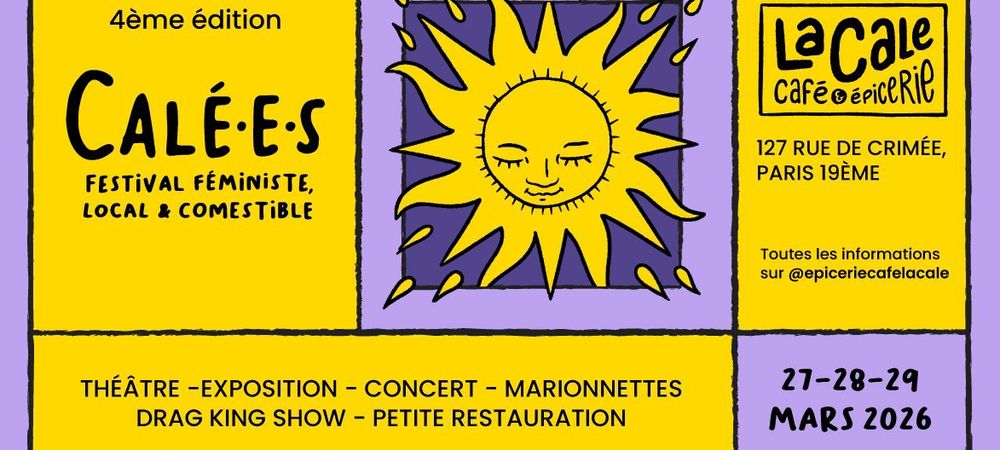 Festival Calées - féministe, local & alimentaire