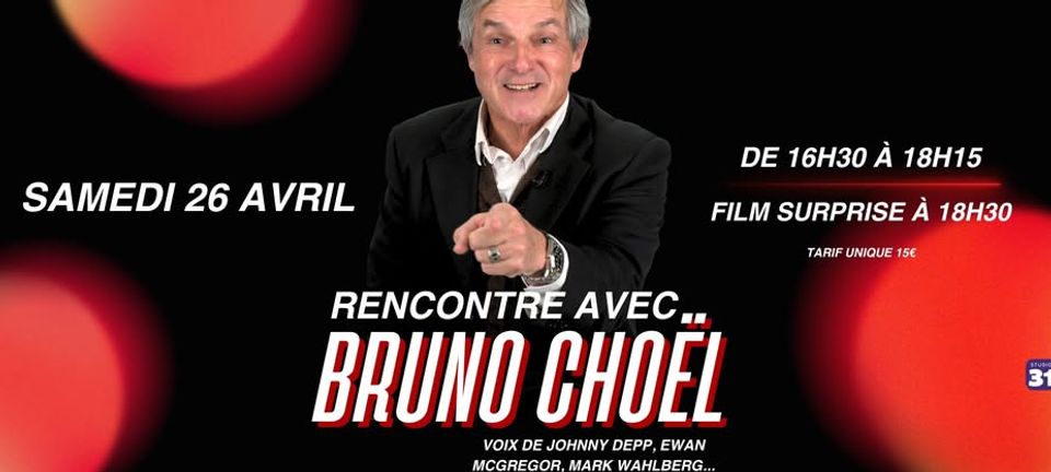 Rencontre avec Bruno Choël, comédien de doublage