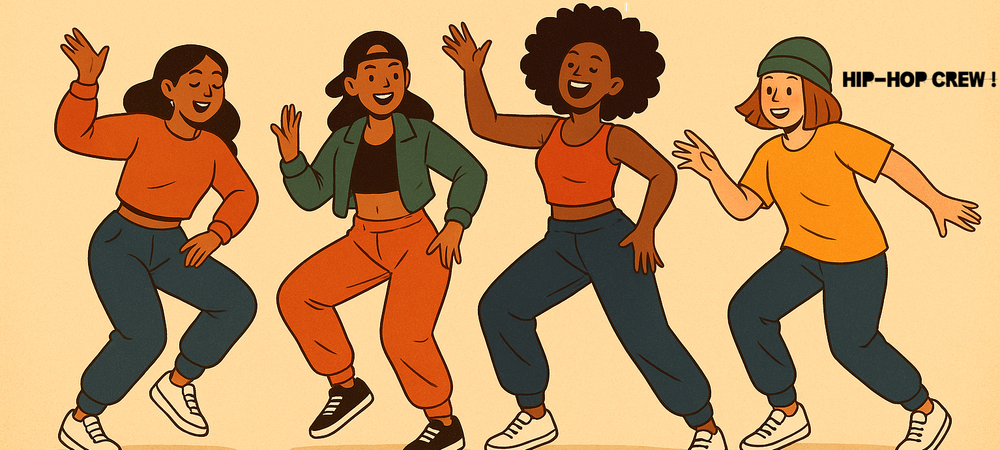 Cours de danse hip-hop (Pour les femmes LB (cis et trans) et les personnes NB et I afab)