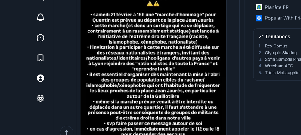 ⚠️ Lyonnais·e·s, restez chez vous ⚠️