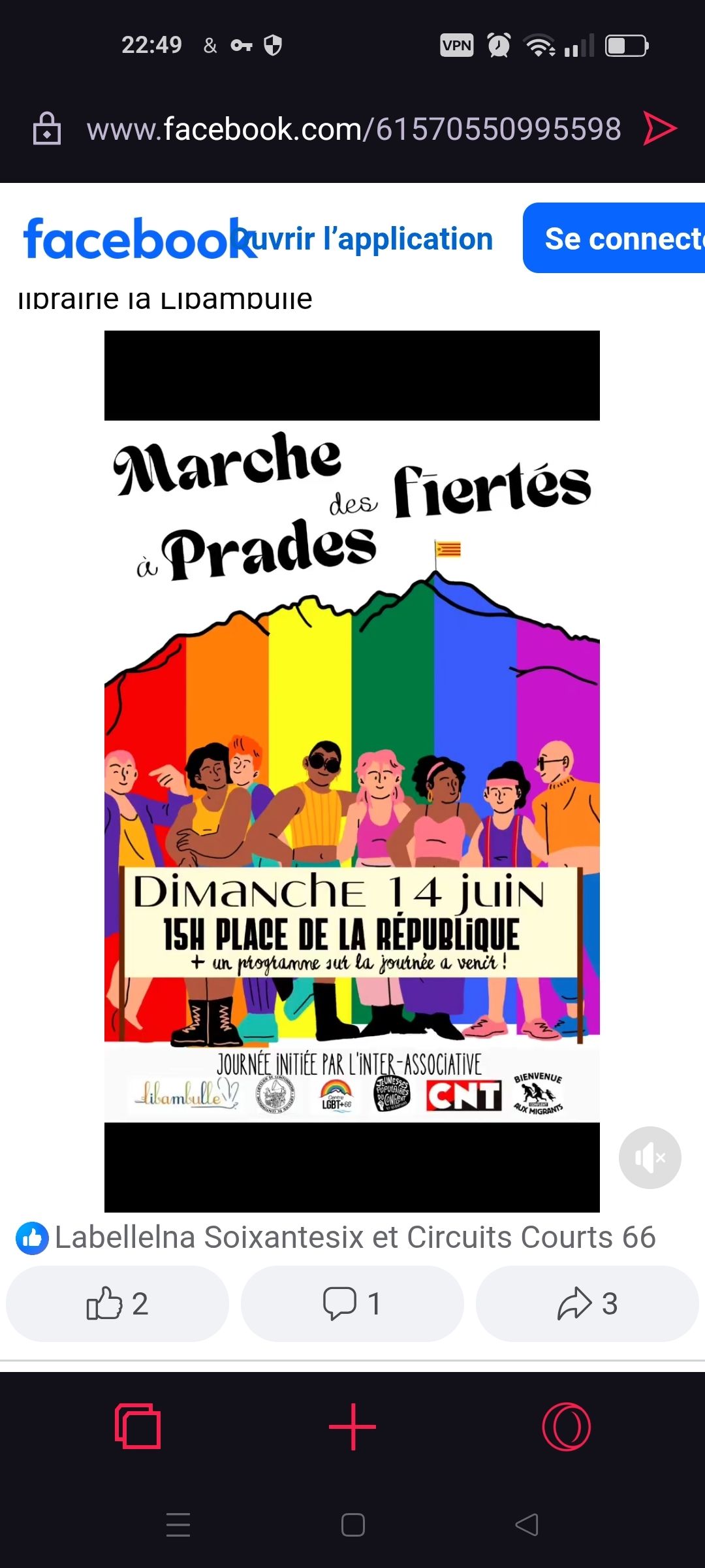 Marche des fiertés de Prades