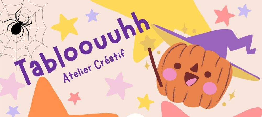 Atelier créatif - tableau à pimper