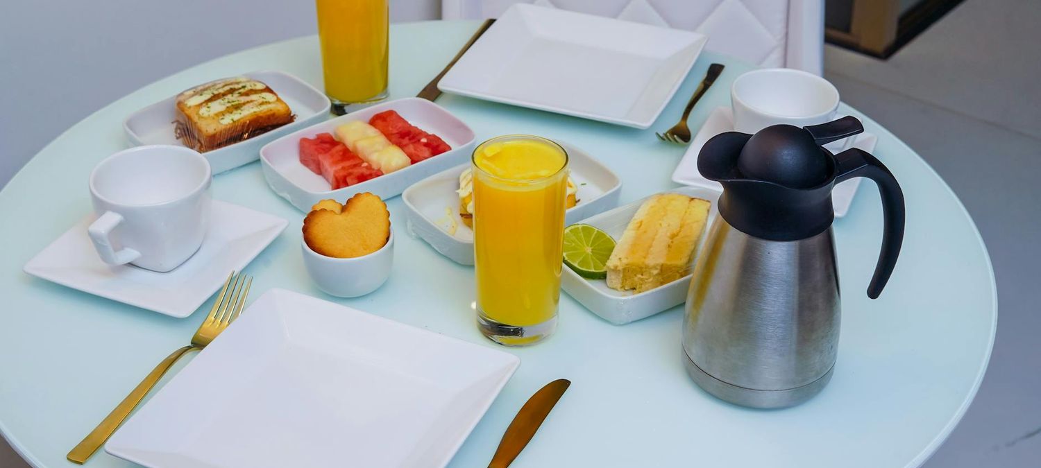 Petit déj et tirage de cartes