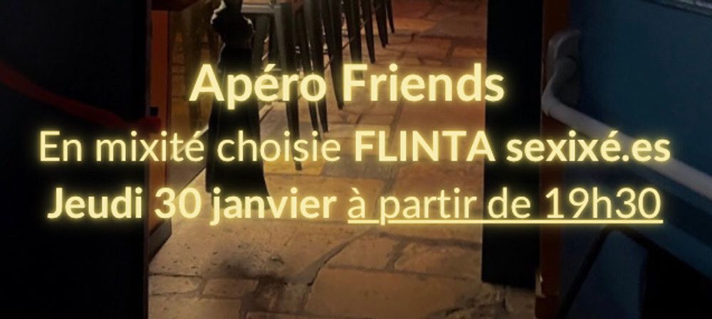 Apéro Friends (FLINTA)