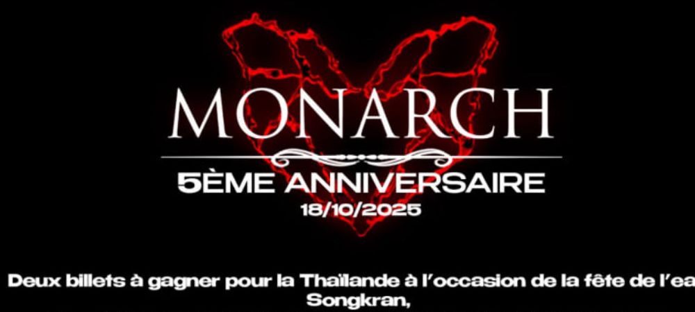 Monarch 5e anniversaire