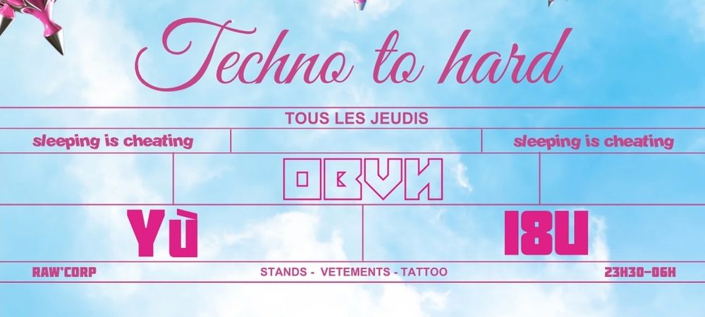 Soirée Tech hardcore hardgroove Jedimieux of heart