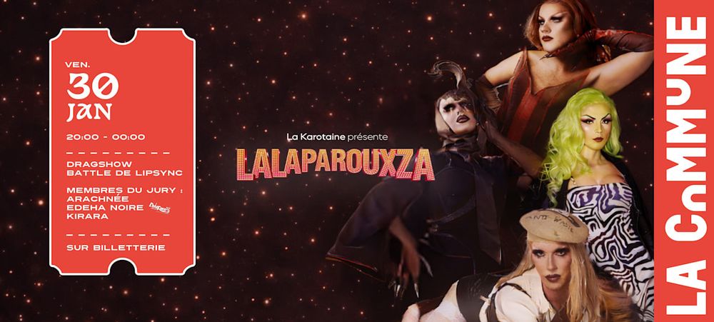 Dragshow Lalaparouxza lipsync battle