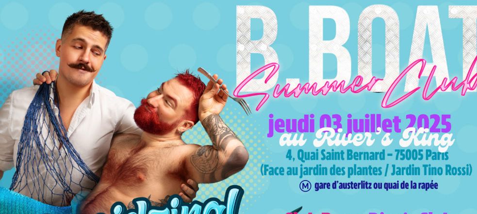 Croisière gay paris B Bost