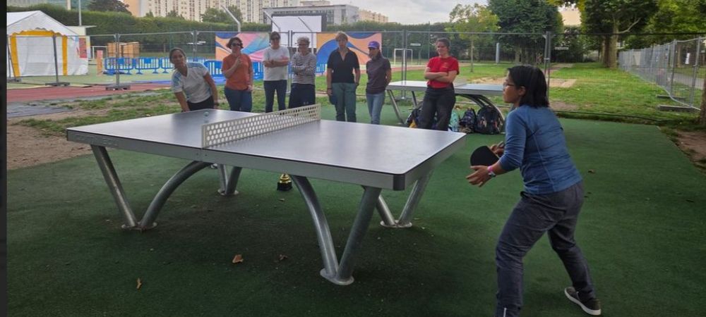 Ping au parc : tournoi de street ping #1