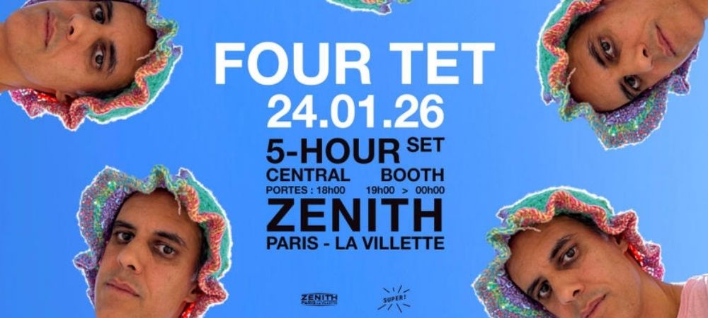 FOUR TET au Zénith de la Villette