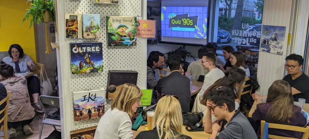 Soirée Quiz + Jeux de société