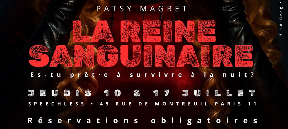 🩸 LOUP GAROU DRAG – LES REINES SANGLANTES 🐺👑