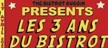 🎂🎶 Soirée musicale au Bistrot Ducoin - anniversaire des 3 ans
