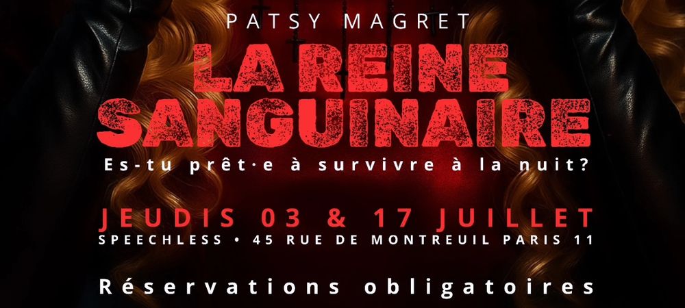 🩸 LOUP GAROU DRAG – LA REINE SANGUINAIRE 🐺👑