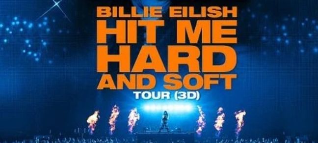 Projection Billie Eilish - Hit Me Hard and Soft: The Tour en 3D