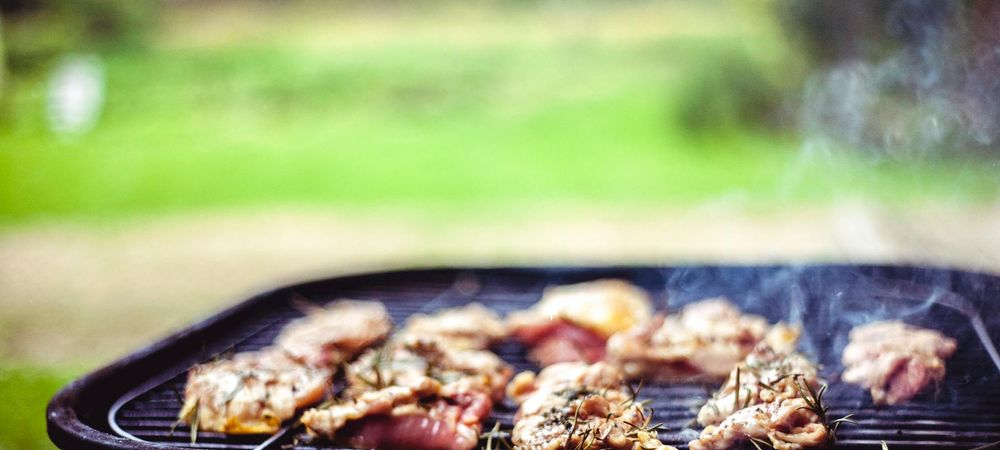 Barbecue au bord du lac