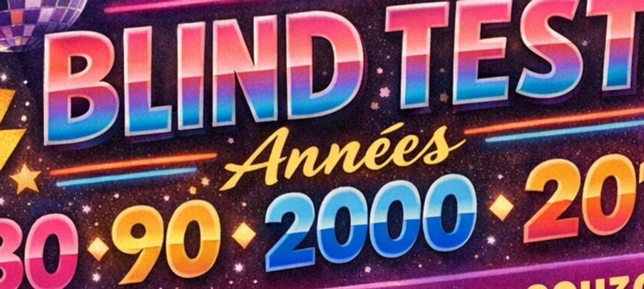Soirée Blindtest années 80, 90, 2000/10 au Duplex bar