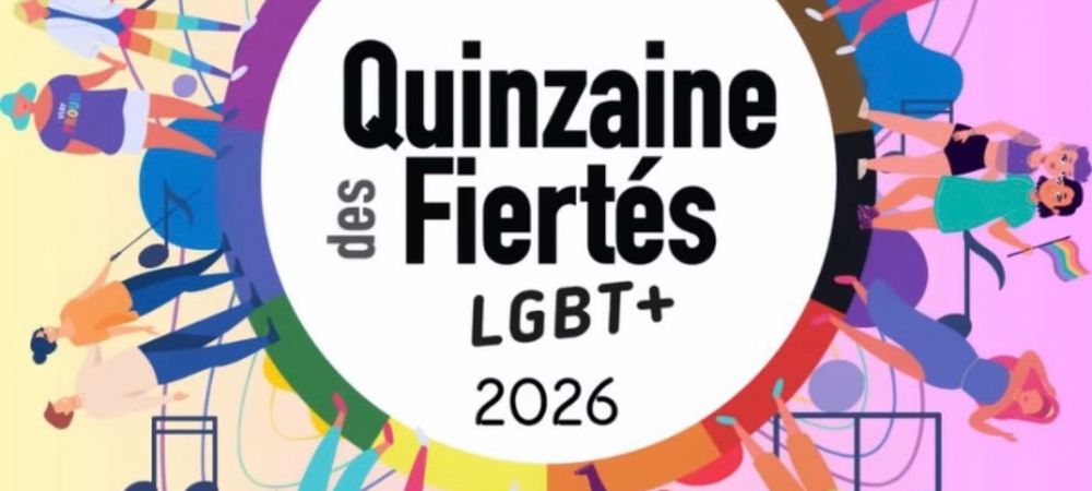 🌈✨ SOIRÉE DE LANCEMENT – QUINZAINE DES FIERTÉS LGBT+ 2026 ✨🌈