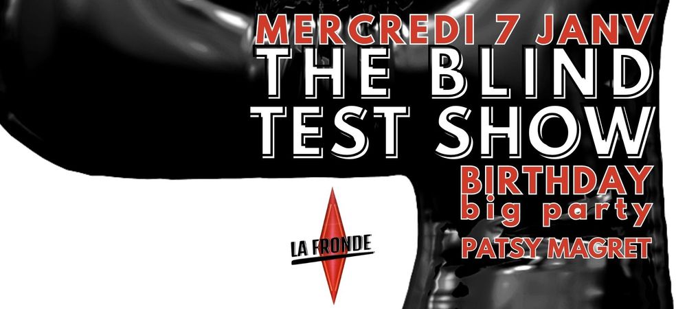 The BLIND TEST by PATSY
