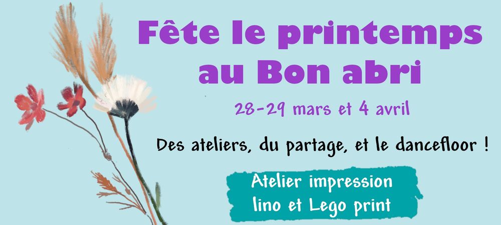 Atelier impression lino et Lego print