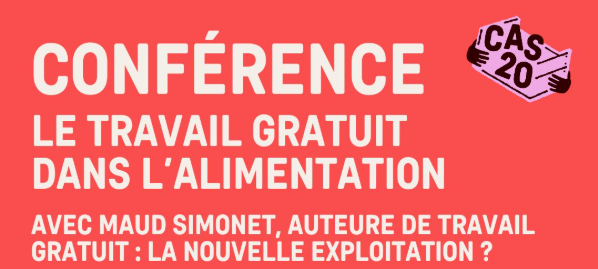 Le travail gratuit dans l'alimentation (Maud Simonet)