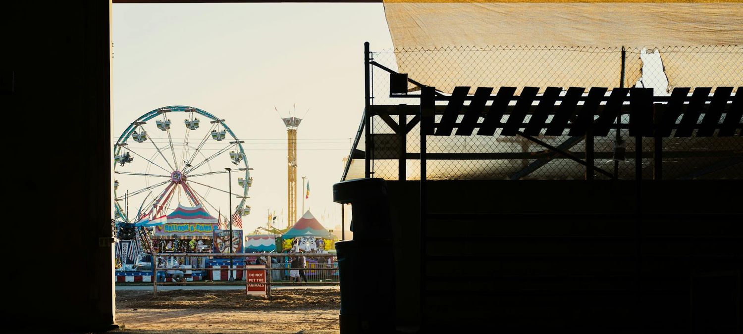 Soirée à la fête foraine