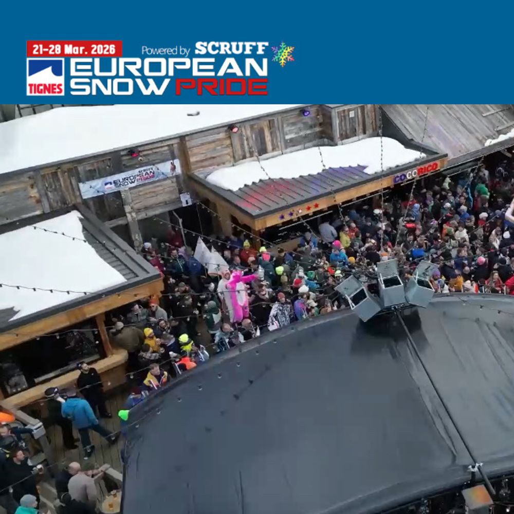 Bannière du groupe Gay ski week a Tignes - 21 a 28 mars 2026