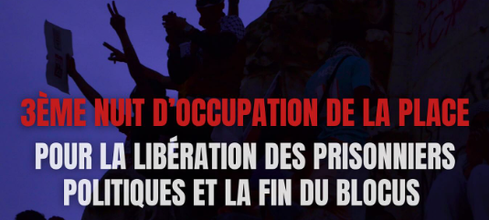 3ème nuit d'occupation de la place de la République